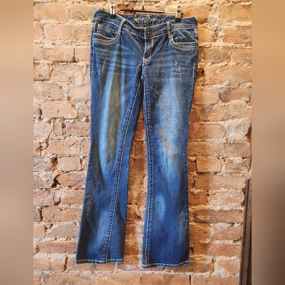 Women’s Ariya Blue Bootcut Jeans 7/8